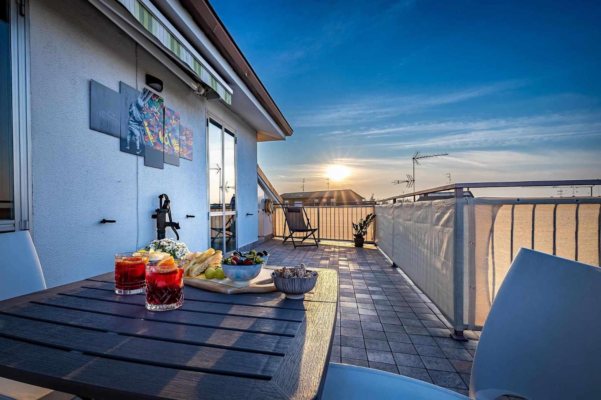 Il Terrazzo Sul Tramonto Apartment Bastiglia Bagian luar foto