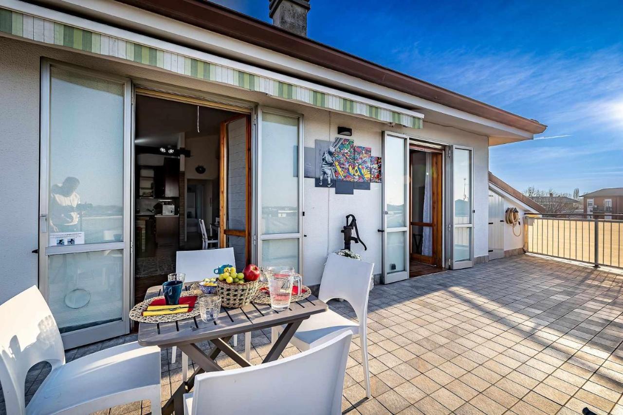 Il Terrazzo Sul Tramonto Apartment Bastiglia Bagian luar foto